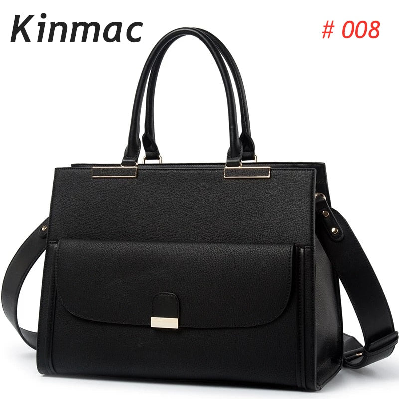 Lady Briefcase Kinmac Brand Handbag Messenger Laptop Bag 13.3 Inch,Shoulder Patchwork Women Case For MacBook Air Pro PC,Dropship