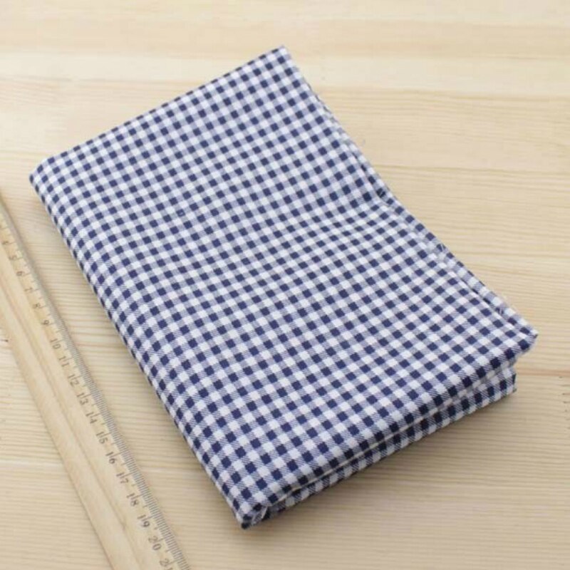 Booksew 7pcs 50cmx50cm Navy Blue Fat Quarters Cotton Fabric For DIY Sewing Patchwork Fabrics Tilda Cloth Telas Tecido Tulle