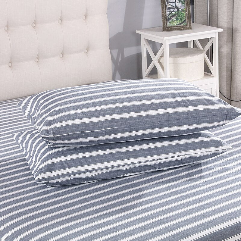 Conductive Pillow Case EMF Protection 50*75CM(20"x30") Silver Conductive with Grounding Connection Cord Organic Cotton earth