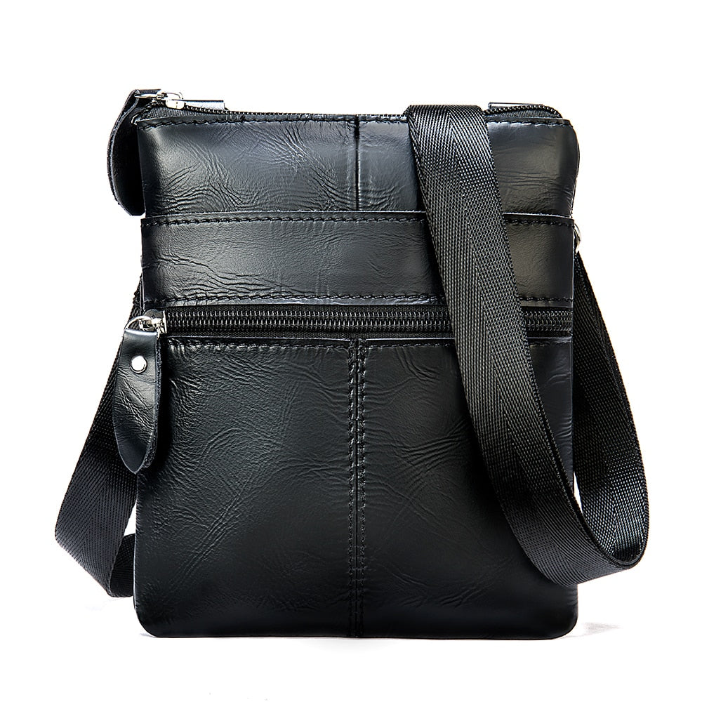 WESTAL Men's Shoulder Bag Small Crossbody Bags for Men Mini Bag for Phone Men's Bag Genuine Leather Men Messenger Bags 2222