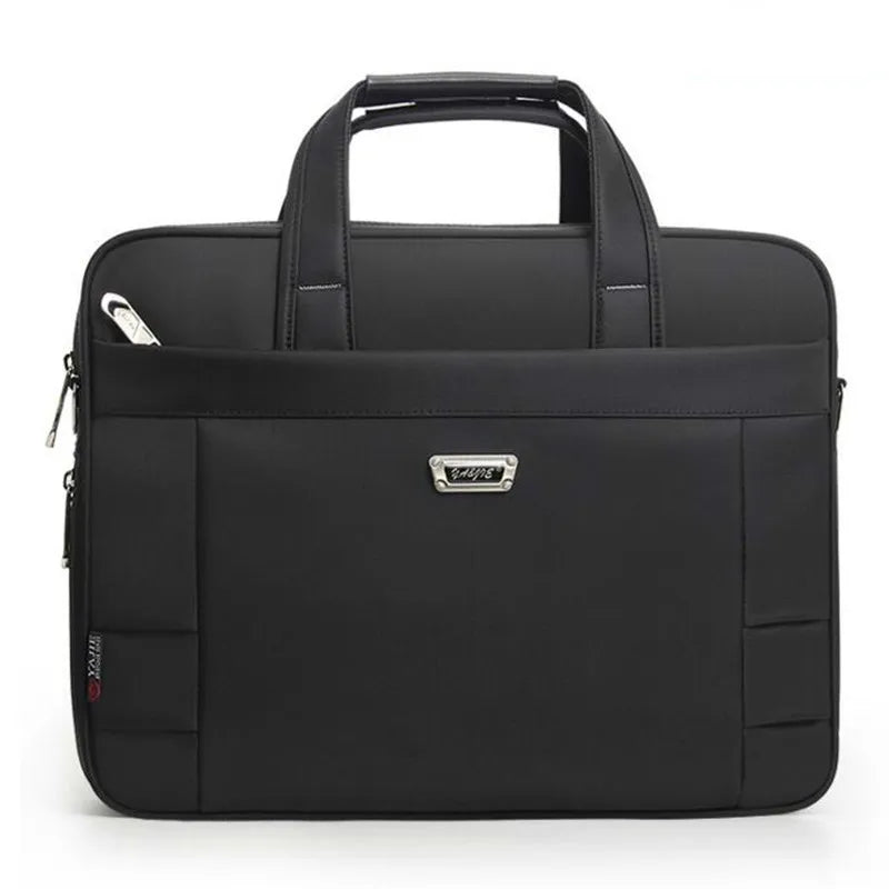 Business Classic Men's Shoulder Bag Work Handbags Men Briefcase Laptop Bags A4 Folder File Carrying Handbag Women Computer Bag