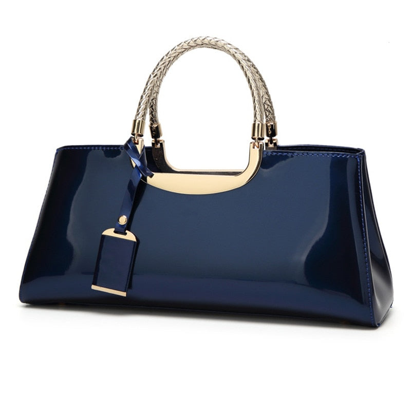 High Quality Patent Leather Women Bag Travel Shoulder bag for women 2020 Tote Italian Leather Handbags Sac A Main bolsa feminina
