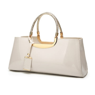 High Quality Patent Leather Women Bag Travel Shoulder bag for women 2020 Tote Italian Leather Handbags Sac A Main bolsa feminina