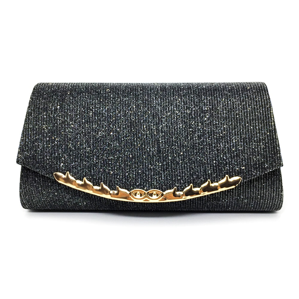 Woman Evening Bag 2022 Luxury Handbags Party Banquet Glitter Women Bags Brand Wedding Clutches Shoulder Bag Purse Bolsas Mujer
