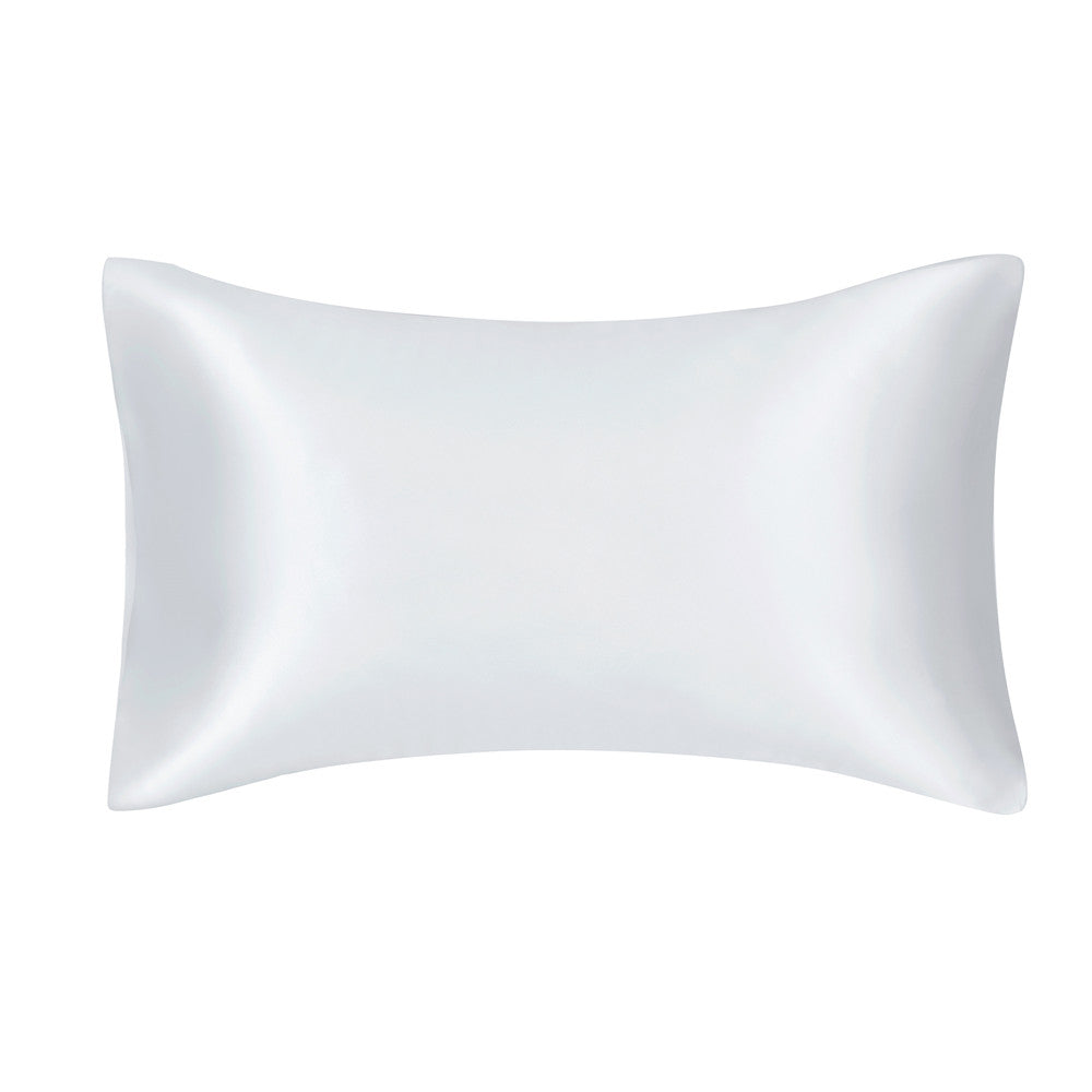 Solid High Quality Silky Satin Skin Care Pillowcase Hair Anti Pillow Case Queen King Full Size Pillow Cover For Sleep