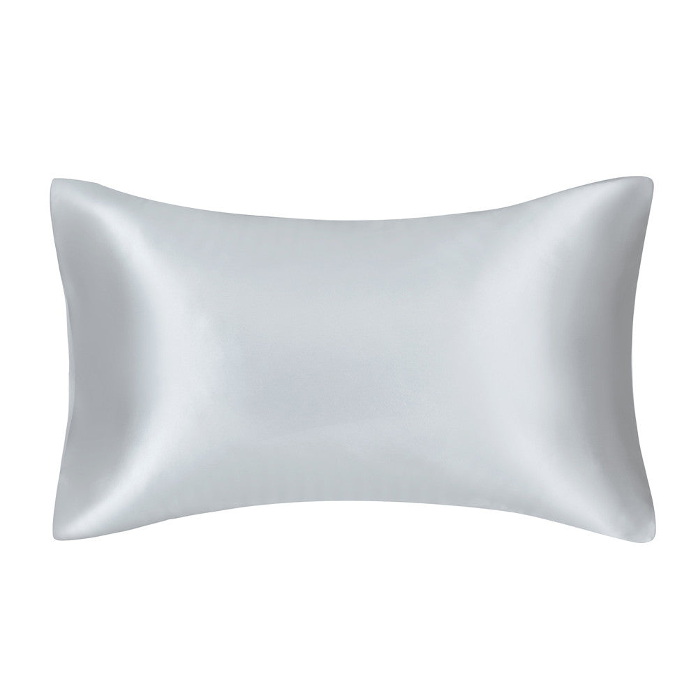 Solid High Quality Silky Satin Skin Care Pillowcase Hair Anti Pillow Case Queen King Full Size Pillow Cover For Sleep