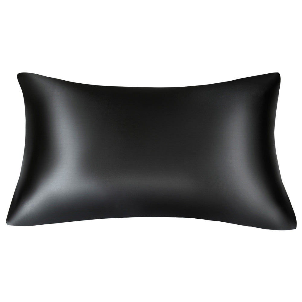 Solid High Quality Silky Satin Skin Care Pillowcase Hair Anti Pillow Case Queen King Full Size Pillow Cover For Sleep