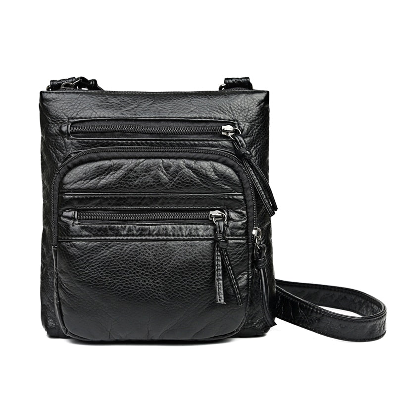 Women's Bag Purses Flap Coin Purse Multi-Layer Casual Shoulder Bag PU Leather Bag Women Luxury Shoulder Women Bag Crossbody Bags