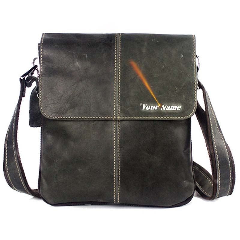 MVA Men's Shoulder Bag for Men Designer Bags Men's Genuine Leather Male Messenger Crossbody Bags Over The Shoulder Handbags 8006