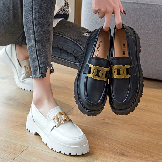 Luxury Designer Shoes Women's Loafers Pumps Elegant Medium Heel Women's Shoes 2022 Platform Sneakers Girls Wedges Large Size 42