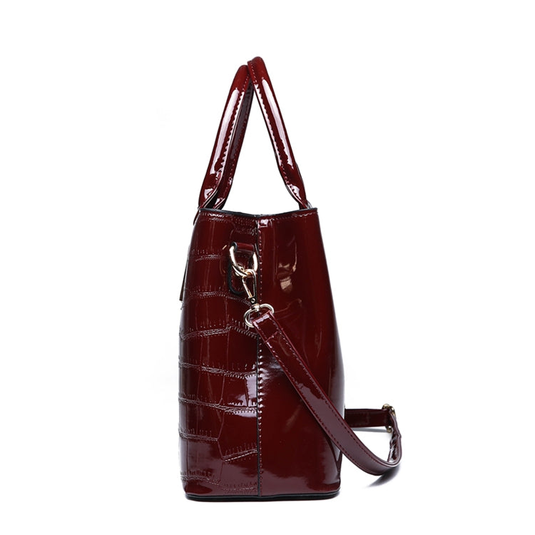 Hobo Crocodile Alligator Leather Handbag