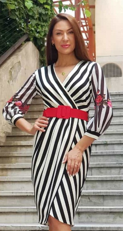 DAILA ZEBRA DRESS