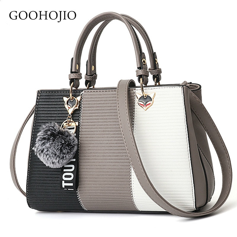 Women Hairball Totes Handbag Party Purse Ladies Crossbody Shoulder Bags