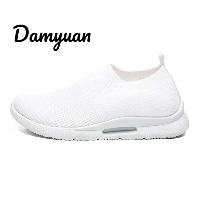 Damyuan 2019 Woman Shoes Sneakers Flats Sport Footwear Men Women Couple Shoes New Fashion Lovers Shoes Casual Lightweight Shoes