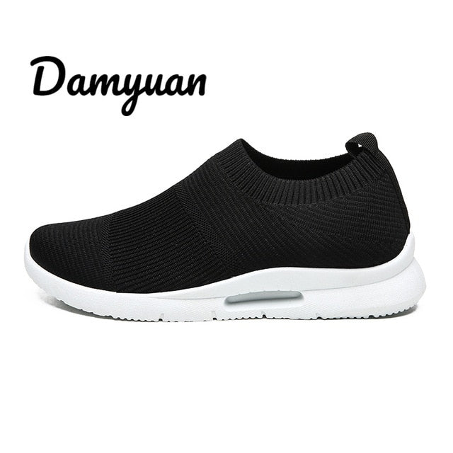 Damyuan 2019 Woman Shoes Sneakers Flats Sport Footwear Men Women Couple Shoes New Fashion Lovers Shoes Casual Lightweight Shoes
