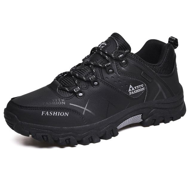 MIXIDELAI Men Boots Winter With Plush Warm Snow Boots Casual Men Winter Boots Work Shoes Men Footwear Fashion Ankle Boots 39-47