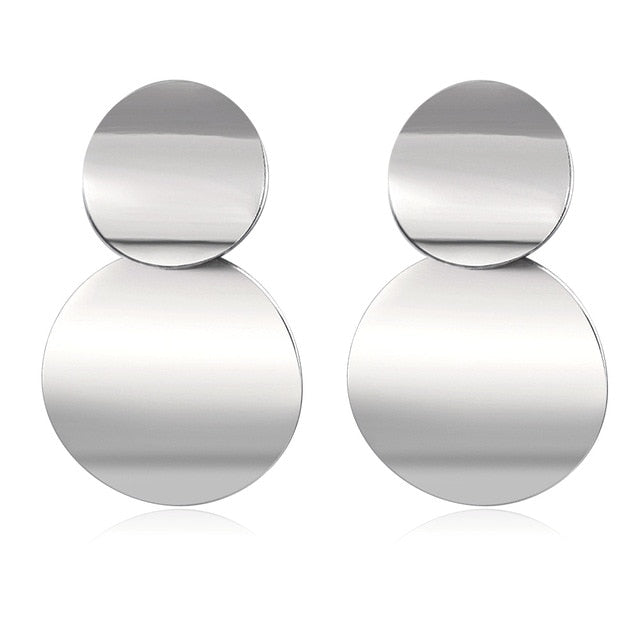 Fashion Statement Earrings 2020 Big Geometric earrings For Women Hanging Dangle Earrings Drop Earing modern Jewelry