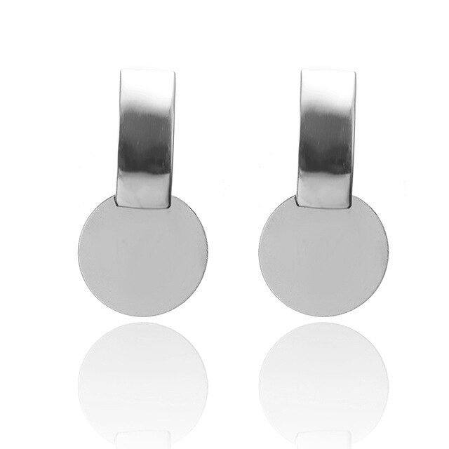 Fashion Statement Earrings 2020 Big Geometric earrings For Women Hanging Dangle Earrings Drop Earing modern Jewelry