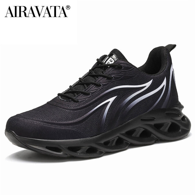 Men's Flame Printed Sneakers Sports Shoes Comfortable Running Shoes Outdoor Men Athletic Shoes Trainers