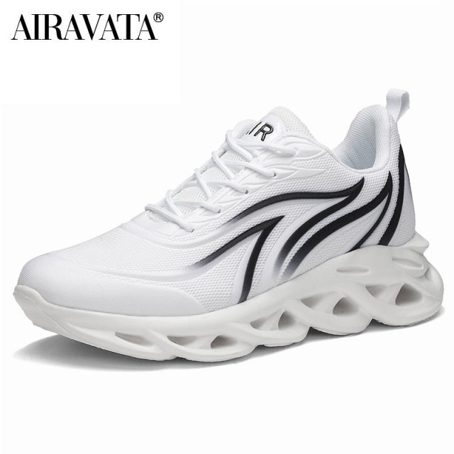 Men's Flame Printed Sneakers Sports Shoes Comfortable Running Shoes Outdoor Men Athletic Shoes Trainers