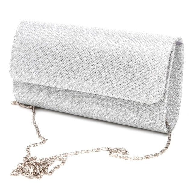 THINKTHENDO Women's Evening Shoulder Bag Bridal Clutch Party Prom Wedding Handbag
