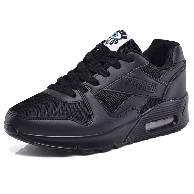 Women Sneakers Breathable Outdoor Walking Shoes Woman Mesh Casual Shoes Pink Lace-Up Ladies Shoes 2019 Fashion Female Sneakers