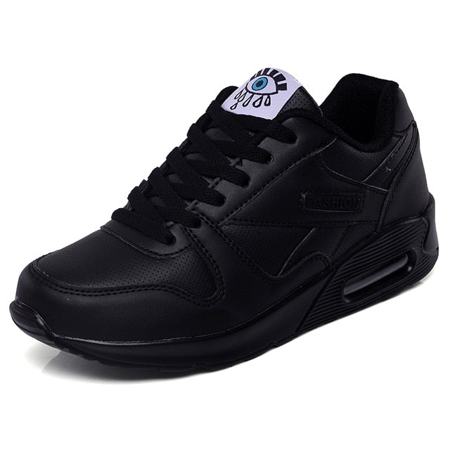 Women Sneakers Breathable Outdoor Walking Shoes Woman Mesh Casual Shoes Pink Lace-Up Ladies Shoes 2019 Fashion Female Sneakers