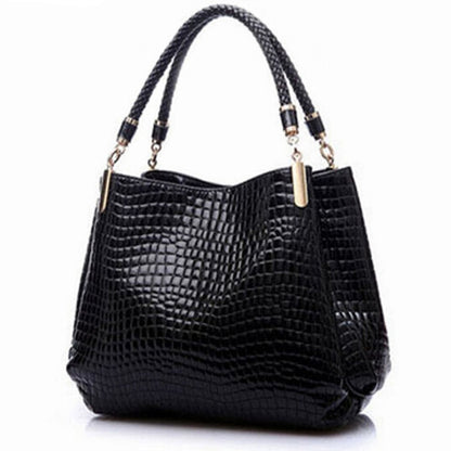 Famous Designer Brand Bags Women Leather Handbags  Luxury Ladies Hand Bags Purse  Shoulder Bags Bolsa Sac Crocodile Bolsa