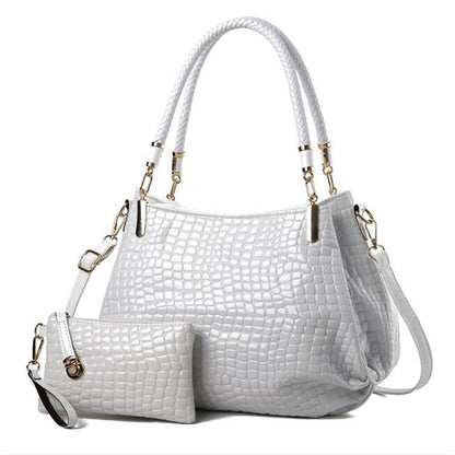 Famous Designer Brand Bags Women Leather Handbags  Luxury Ladies Hand Bags Purse  Shoulder Bags Bolsa Sac Crocodile Bolsa