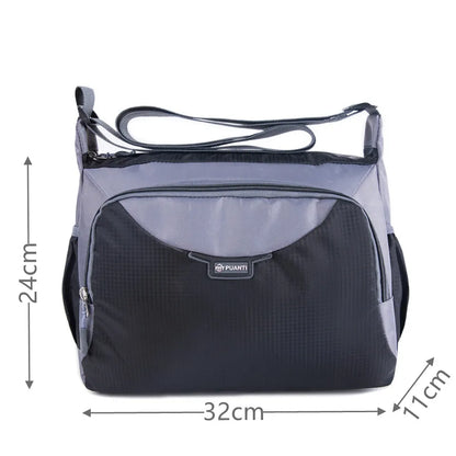 Fashion Women Crossbody Bag Shoulder Bag Casual Nylon Messenger Bag Multilayer Female Bolsos Sac A Main Shopping Travel Handbag