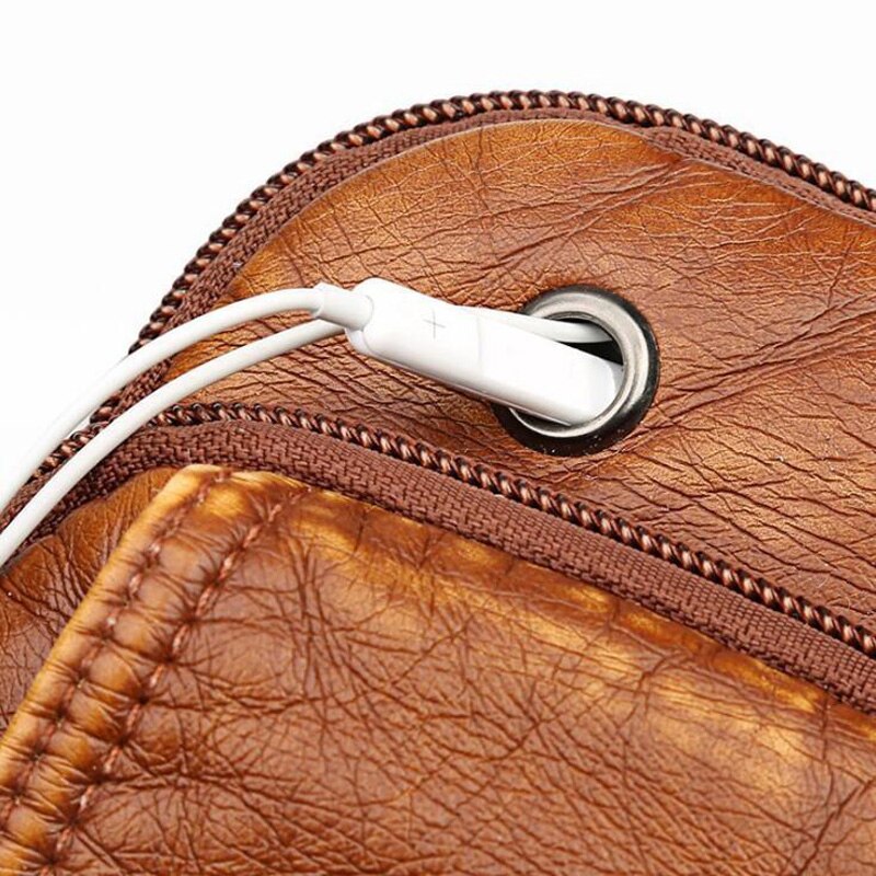 Vintage Soft Leather Crossbody Bags Rivet PU Women Messenger Shoulder Bag Small Female Handbags Phone Purses Black and Brown