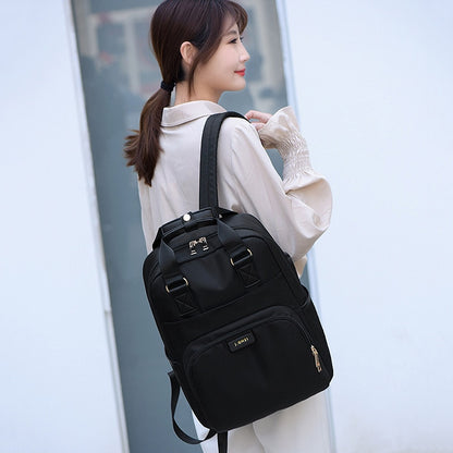 Stylish Waterproof Laptop Backpack 15.6 Women Fashion Backpack for girls Black Backpack Female large Bag 13 13.3 14 15 inch Pink