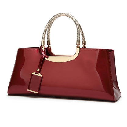 High Quality Patent Leather Women Bag Travel Shoulder bag for women 2020 Tote Italian Leather Handbags Sac A Main bolsa feminina