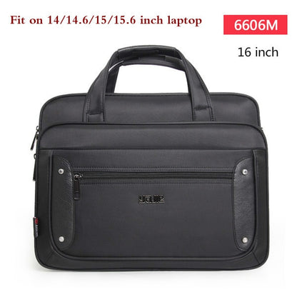 2023 Top-level Super Capacity Plus Business Men&#39;s Briefcase Women Handbags Laptop Bags 16 17 19 Inch Oxford Crossbody Travel Bag