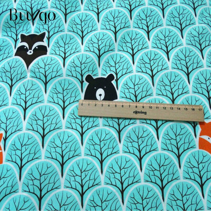 Buulqo 100% Cotton Twill Quilting Fabric For Textile Tecido Tissue Patchwork Bedding Sheet Material