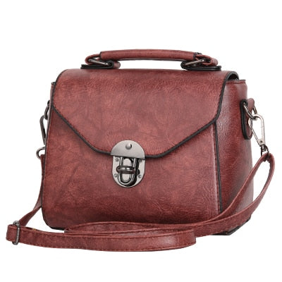 YBYT brand 2019 new vintage casual women PU leather small package female simple handbags ladies shoulder messenger crossbody bag