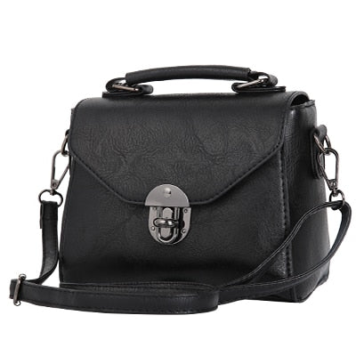 YBYT brand 2019 new vintage casual women PU leather small package female simple handbags ladies shoulder messenger crossbody bag