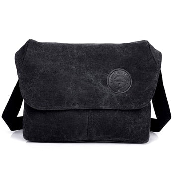 Men&#39;s Travel Crossbody Bag Canvas Men Messenger Bags Vintage Top-Handle Handbags Packets Casual Multifunction Tote Shoulder Bags