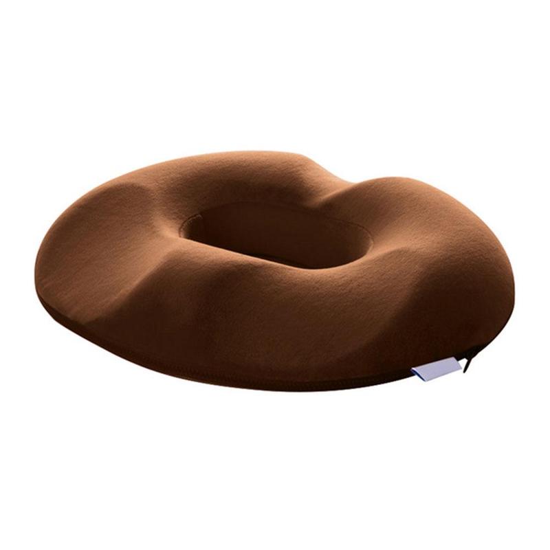 Donut Pillow Hemorrhoid Seat Cushion Coccyx Orthopedic Massage Hemorrhoids Chair Cushion Office Car Pain Relief Support Pillows