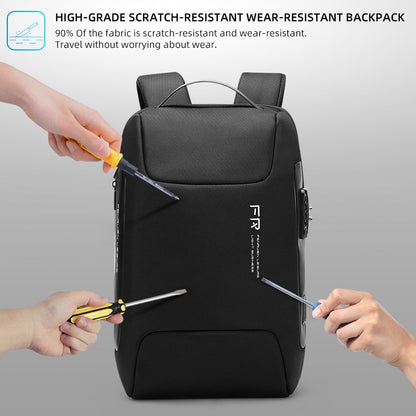 Fenruien Waterproof 15.6 Inch Men Laptop Backpack Usb Charging School Bag Anti Theft Backpack Male Travel Backpacks 2020 New