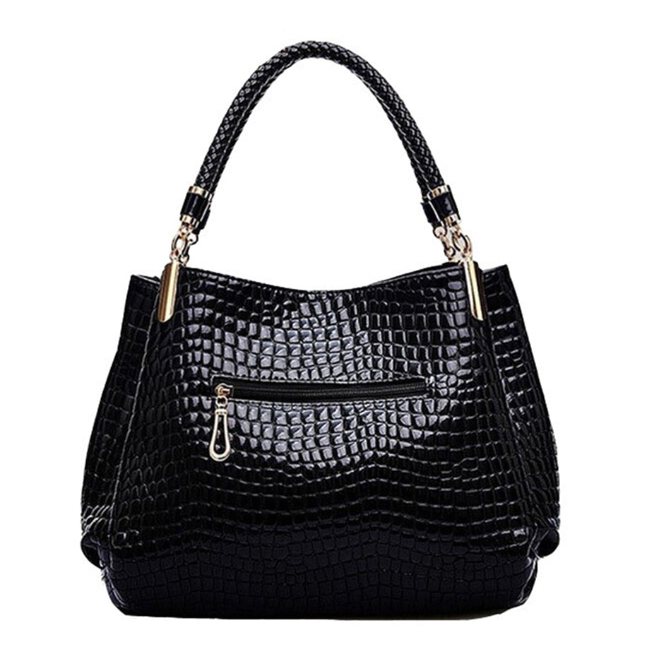 Ladies Hand Top-handle Bags for Women 2019 PU Leather Designer Handbags High Quality Women Shoulder Bag Black Bolsa Feminina Sac