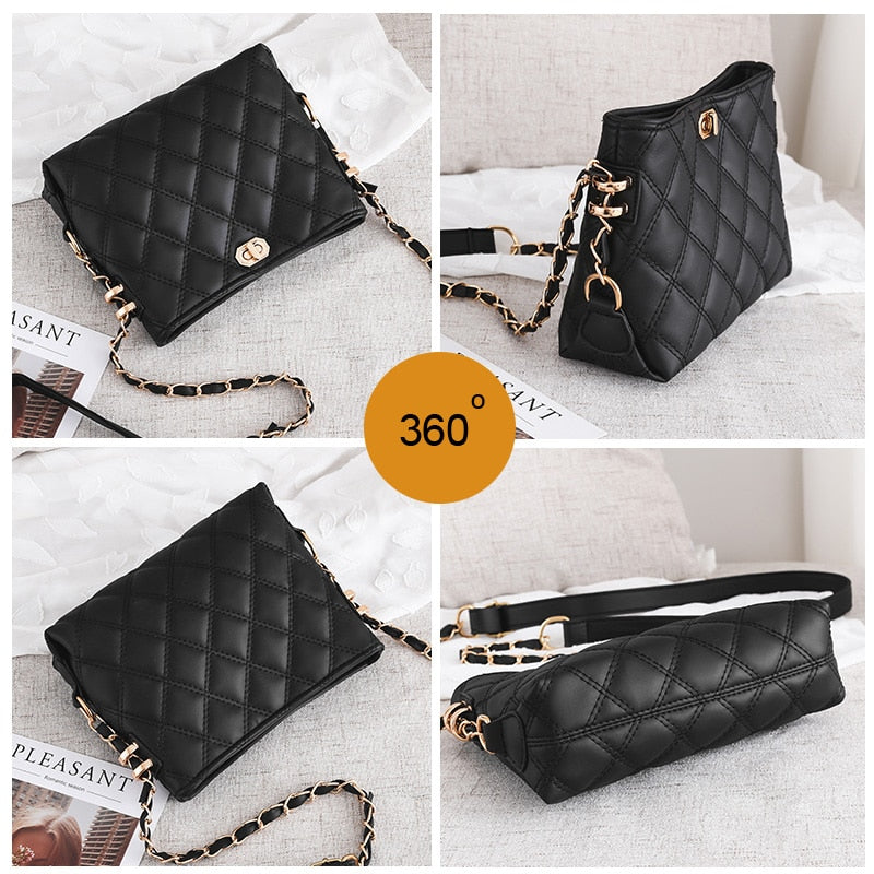 2022 New Crossbody Bags for Women Fashion Shoulder Bag Small Designer Ladies Handbags Chain Strap Hand Bags