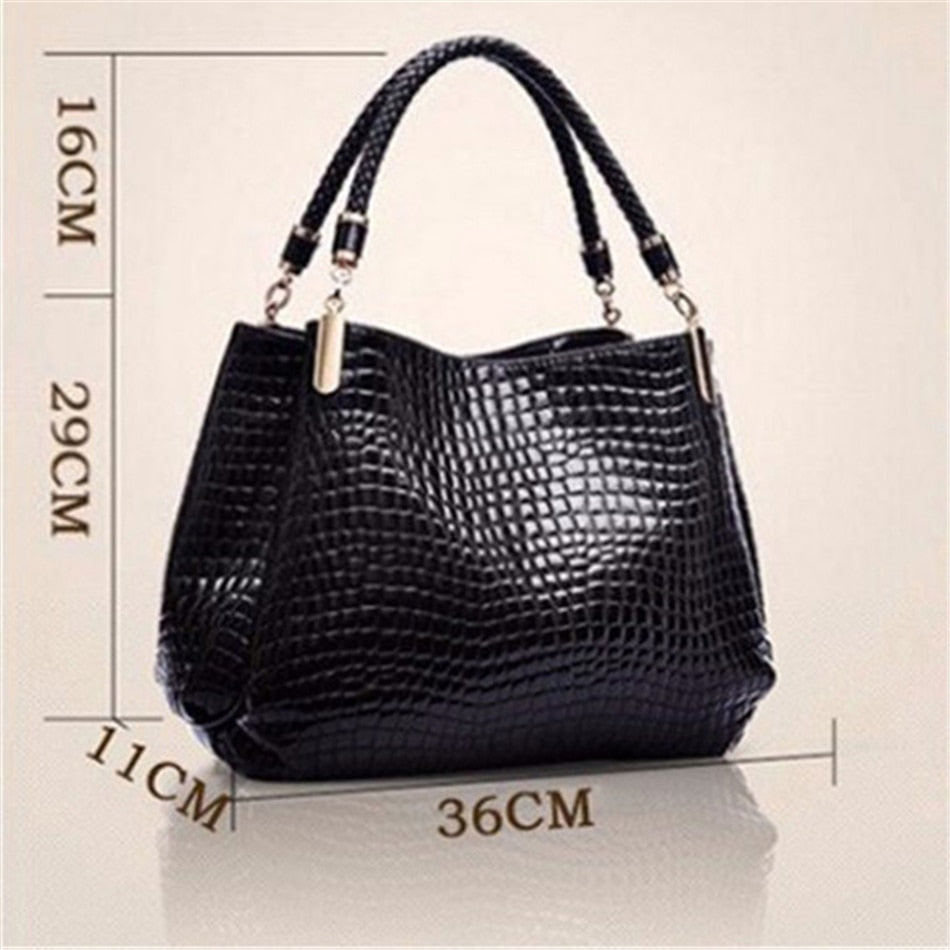 Ladies Hand Top-handle Bags for Women 2019 PU Leather Designer Handbags High Quality Women Shoulder Bag Black Bolsa Feminina Sac