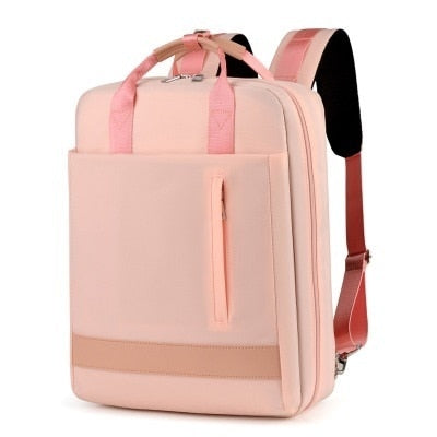 Large Capacity Men Waterproof Nylon Bag Women 15.6 Inch Laptop Backpack With Charging Port School Bags For Teenage Girl Boy 2023