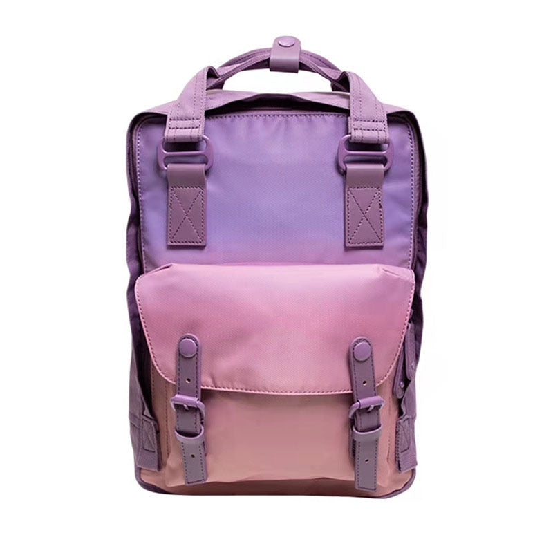 Fashion Women Backpack 14 Inch Laptop Waterproof Rucksack High Quality School Bags for Teen Girls Travel Bagpack Mochilas