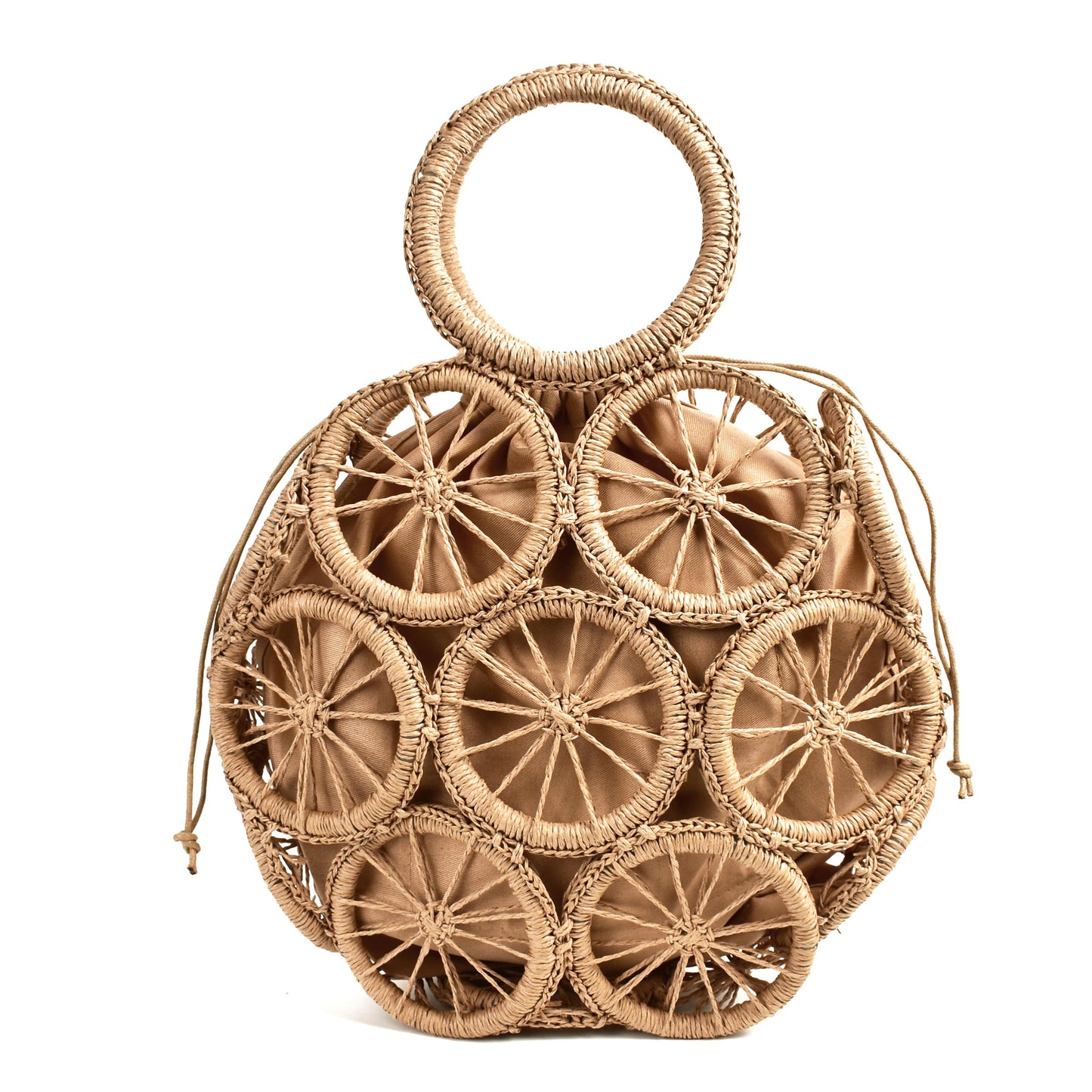 fashion rattan hollow round straw bags wicker woven women handbags summer beach shoulder crossbody bags casual lady bali purses