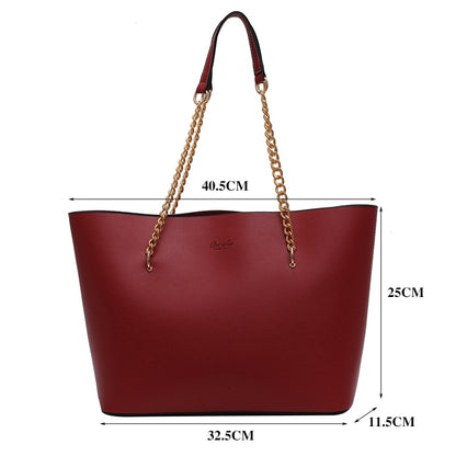 Casual Handbag Women Big Tote Bag Leather Handbags for Ladies New Elegant Shoulder Bag Luxury Handbags Women Bags Designer Sac