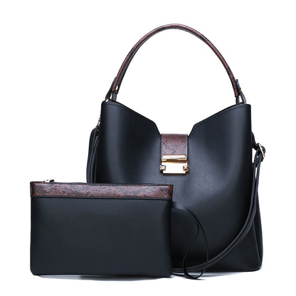 Women Fashion Handbags Clutches High Quality Leather Hand Bag Sets Large Shoulder Bag Women Crossbody Messenger Bags Sac A Main