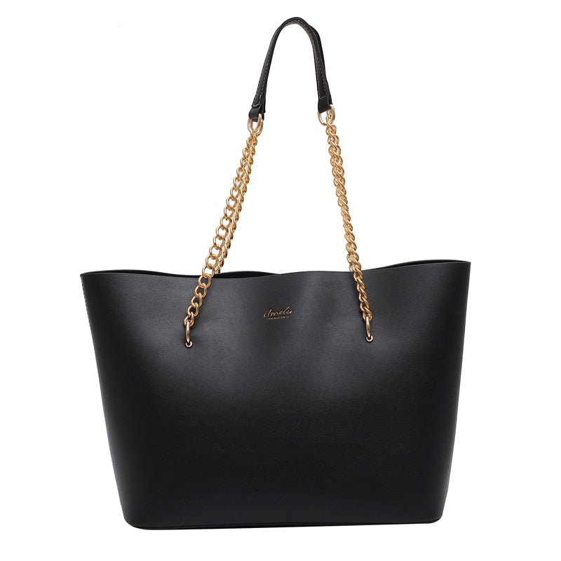 Casual Handbag Women Big Tote Bag Leather Handbags for Ladies New Elegant Shoulder Bag Luxury Handbags Women Bags Designer Sac