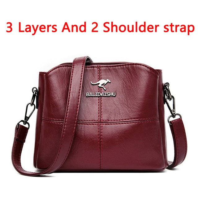 Women Embroidery Tote Bag High Quality Leather Ladies Handbags 2022 Women Shoulder Bag Small Crossbody Bags For Women Sac a Main